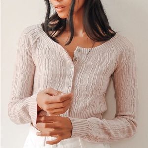 Free people Mimi cropped cardigan